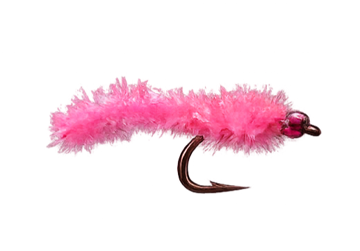 Trout Worm Flies Tungsten Beads 2/pack