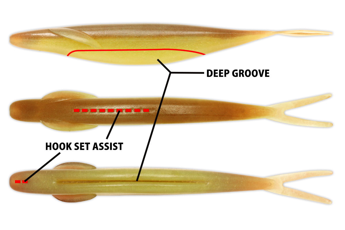 Deps Sakamata Shad 7' 5/pack 28g Heavy Weight Version