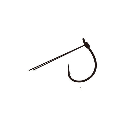 Gamakatsu Worm Hook 329 Hunger HD KG Titanium Guard Weedless 5/pack (Wacky Hook)