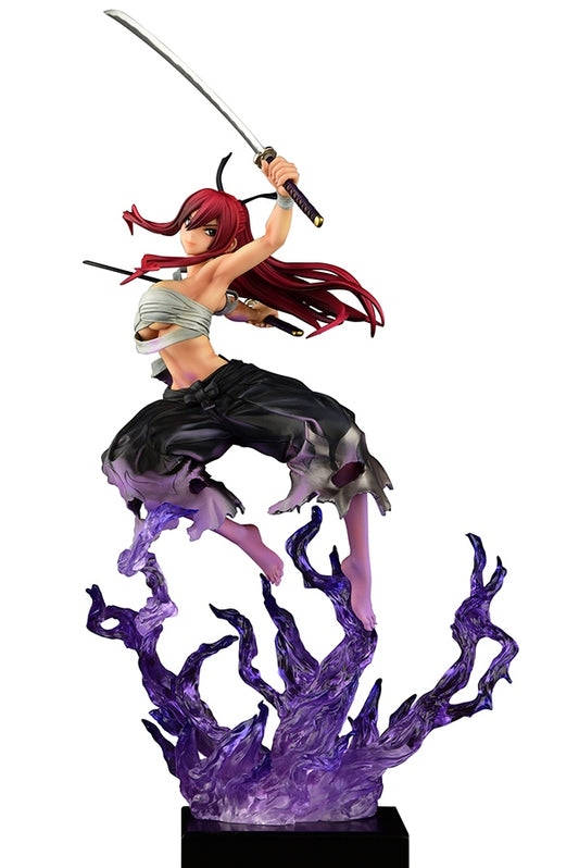 Fairy Tail Series Erza Scarlet Samurai Shikkoku Ver. 1/6 Scale Figure