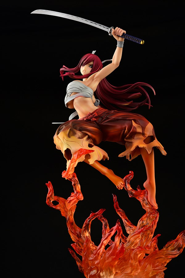 Fairy Tail Series Erza Scarlet Samurai Shikkoku Ver. 1/6 Scale Figure