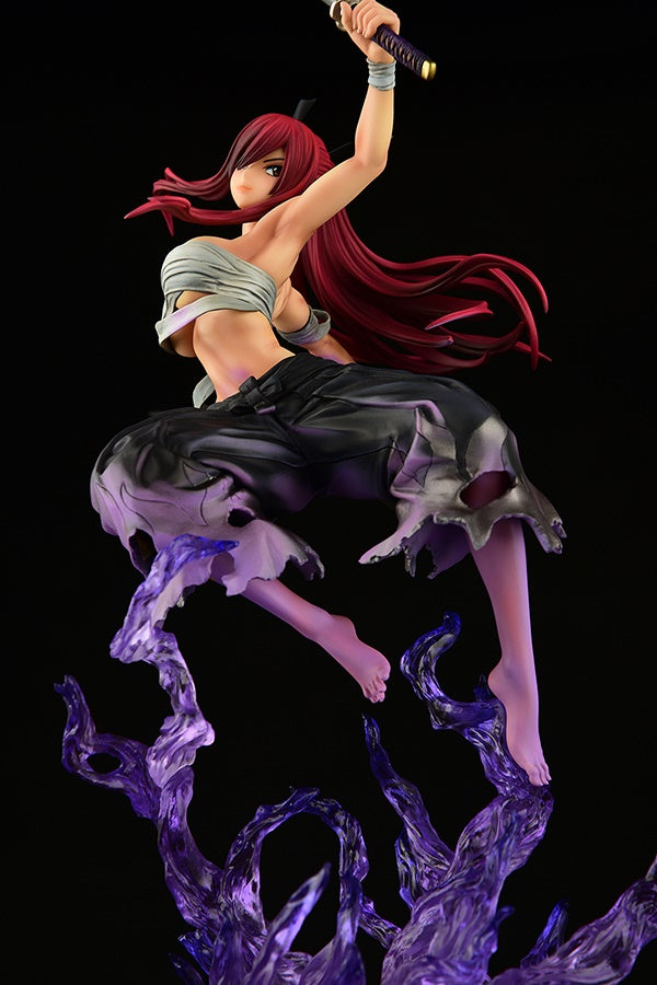 Fairy Tail Series Erza Scarlet Samurai Shikkoku Ver. 1/6 Scale Figure