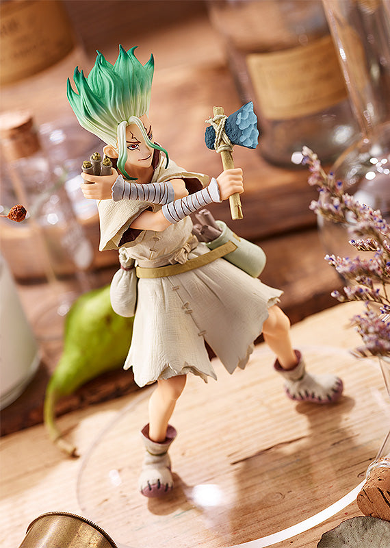 Good Smile Company Dr. Stone Series Pop Up Parade Senku Ishigami (Re-Run) Figure