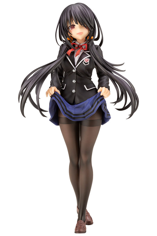 Kotobukiya 1/7 Date A Live IV Series Kurumi Tokisaki School Uniform Ver. Pre-Painted PVC Statue