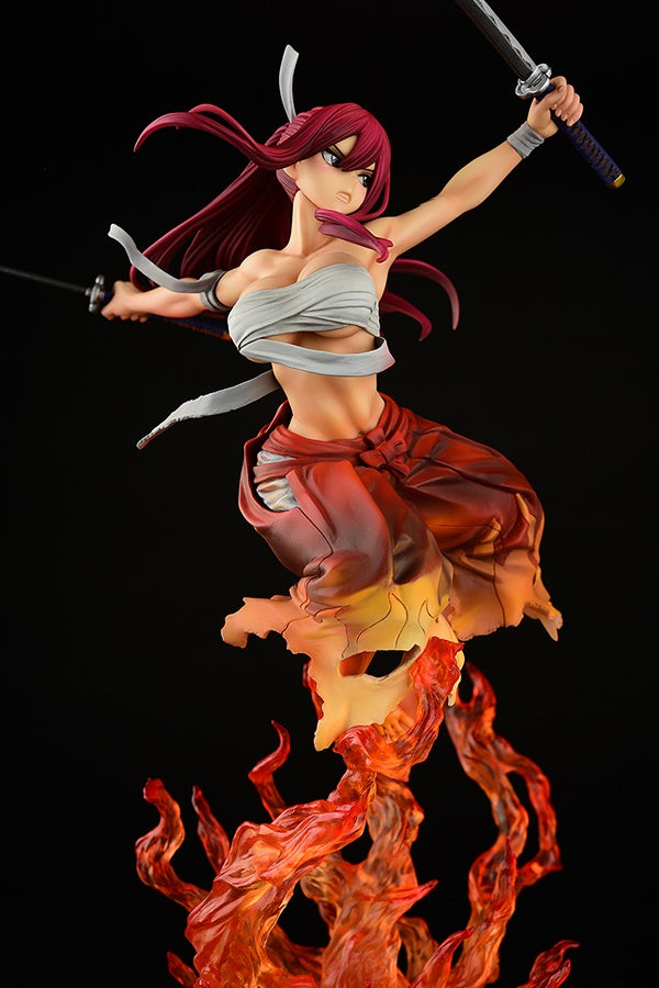 Fairy Tail Series Erza Scarlet Samurai Shikkoku Ver. 1/6 Scale Figure