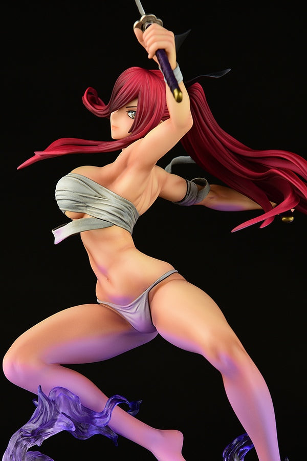 Fairy Tail Series Erza Scarlet Samurai Shikkoku Ver. 1/6 Scale Figure