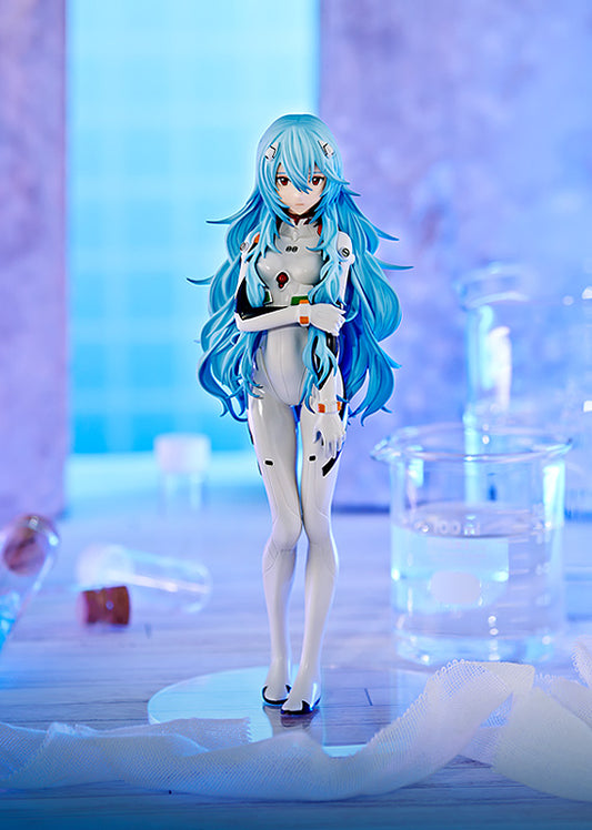 Good Smile Company Rebuild of Evangelion Series Pop Up Parade Rei Ayanami: Long Hair Ver. Figure