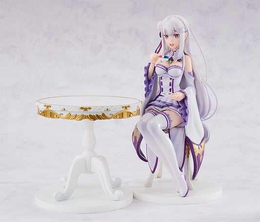 Re:ZERO -Starting Life in Another World- Series Emilia Tea Party Ver. Re-Run 1/7 Scale Figure