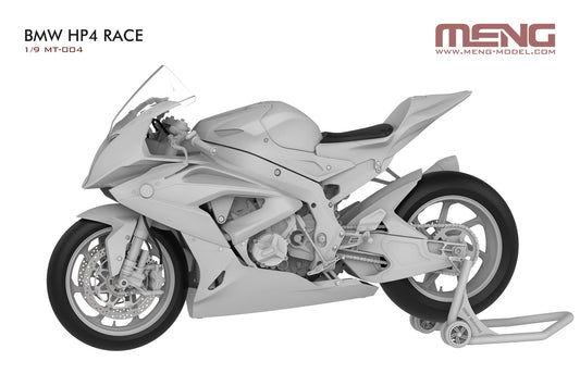 Meng 1/9 BMW HP4 Race, Not A Pre-Colored Edition
