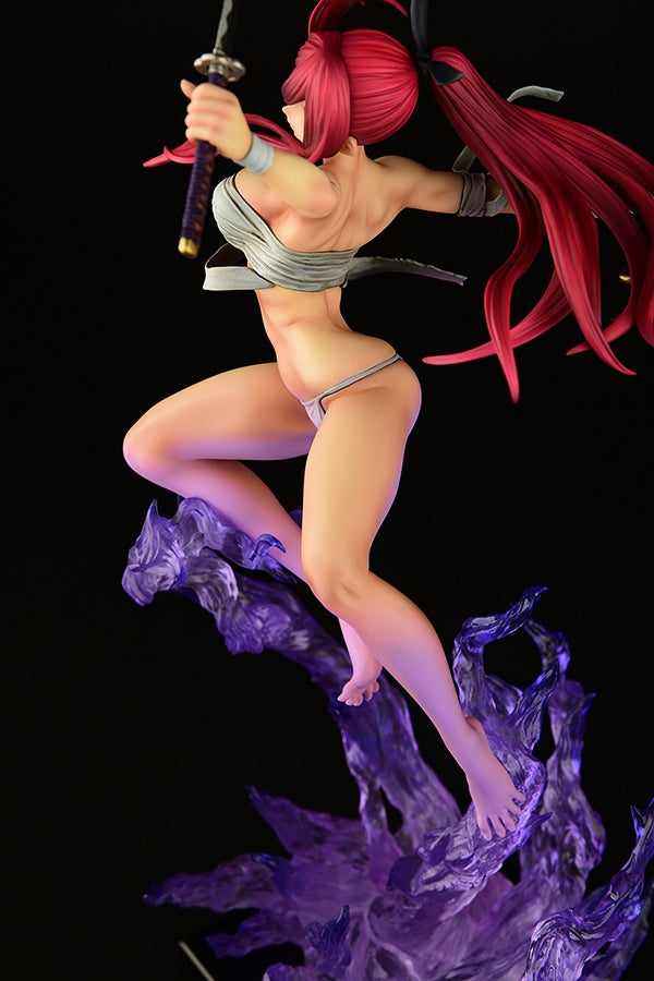 Fairy Tail Series Erza Scarlet Samurai Shikkoku Ver. 1/6 Scale Figure