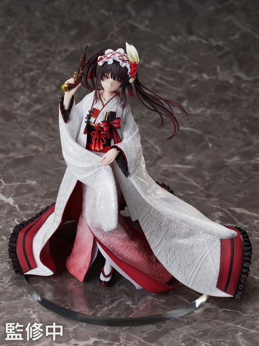 Good Smile Company Date A Live W Series Kurumi Tokisaki Shiromuku 1/7 Scale Figure