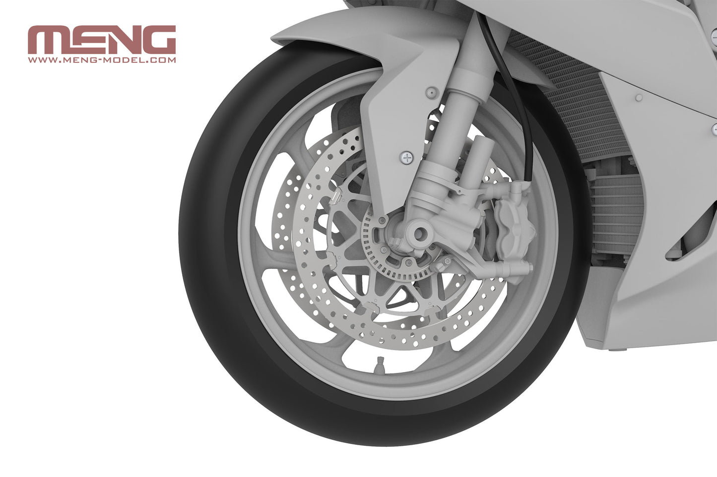 Meng 1/9 BMW HP4 Race, Not A Pre-Colored Edition