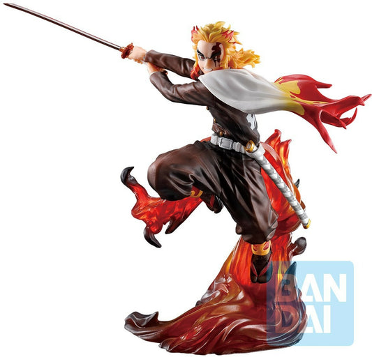 Bandai Ichibansho Figure Kyojuro Rengoku(-Shake The Sword Burn Your Heart-) "Demon Slayer: Kimetsu no Yaiba"