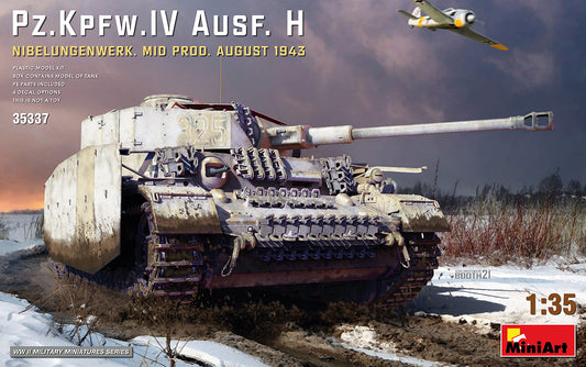 Miniart 1/35 Pz.Kpfw.IV Ausf. H Nibelungenwerk. Mid Prod. (August 1943)