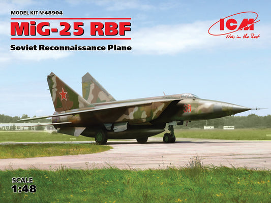 ICM 1/48 MiG-25 RBF, Soviet Reconnaissance Plane