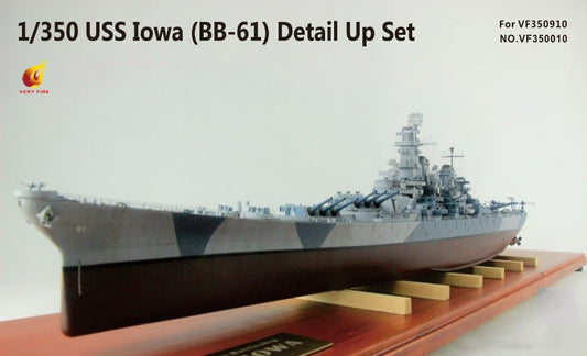 Very Fire 1/350 USS Iowa BB-61 Detail Up Set (For Very Fire)