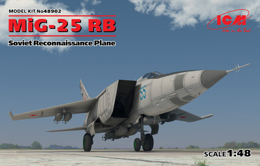 ICM 1/48 MiG-25 RB, Soviet Reconnaissance Plane
