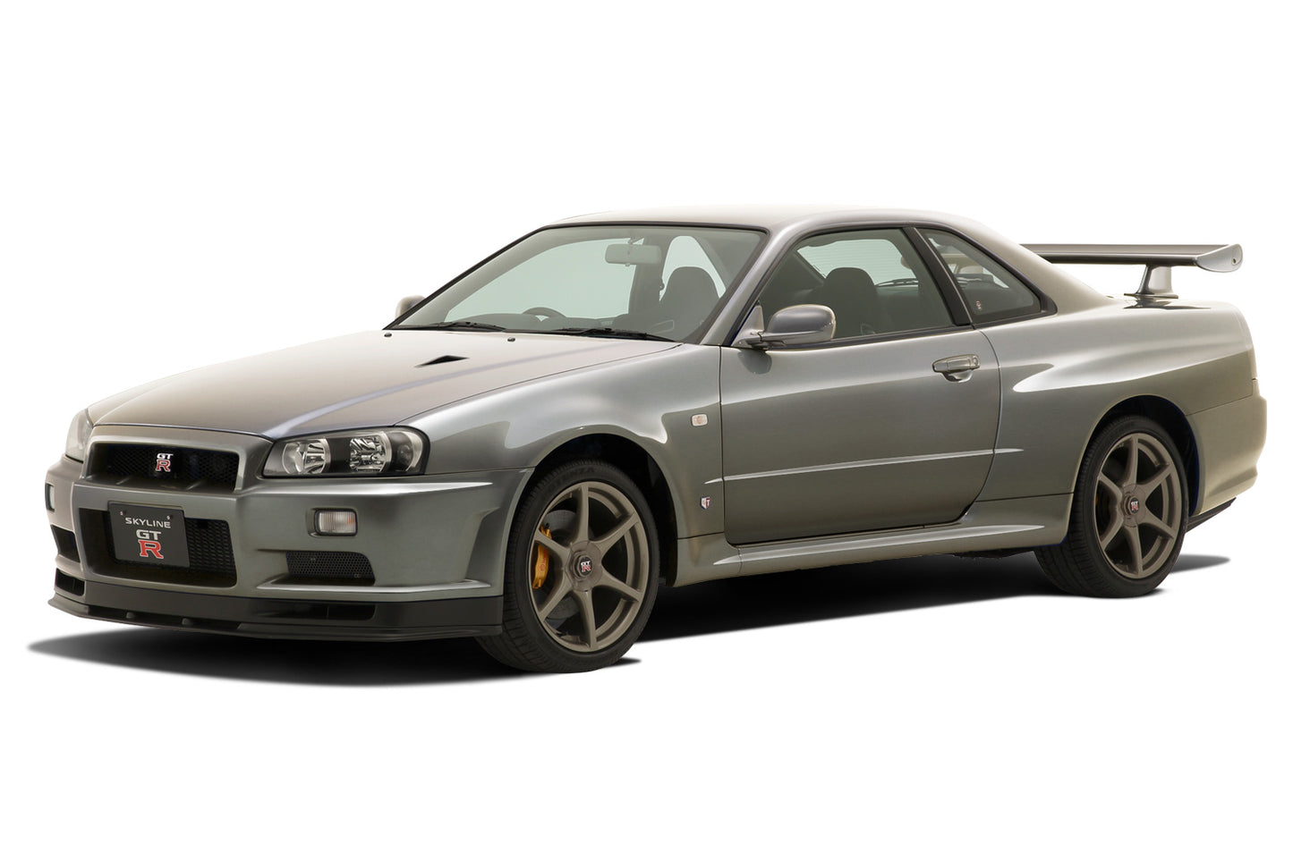 Aoshima 1/32 Nissan R34 Skyline GT-R Nur(Sparkling Silver)