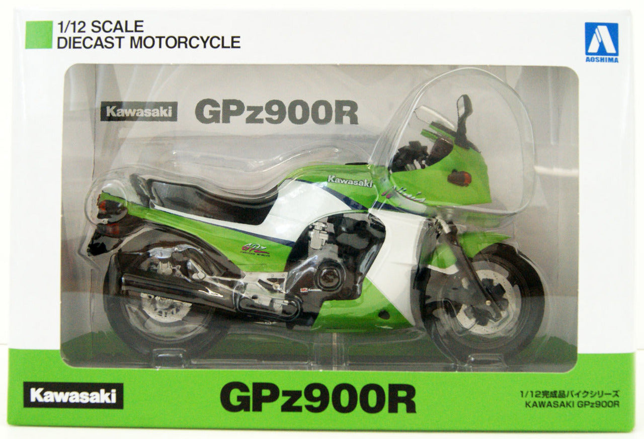 Aoshima 1/12 Kawasaki GPZ900R Lime Green