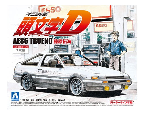 Aoshima 1/32 AE86TRUENO TAKUMI FUJIWARA (Toyota)