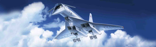 ICM 1/144 Tupolev-144, Soviet Supersonic Passenger Aircraft