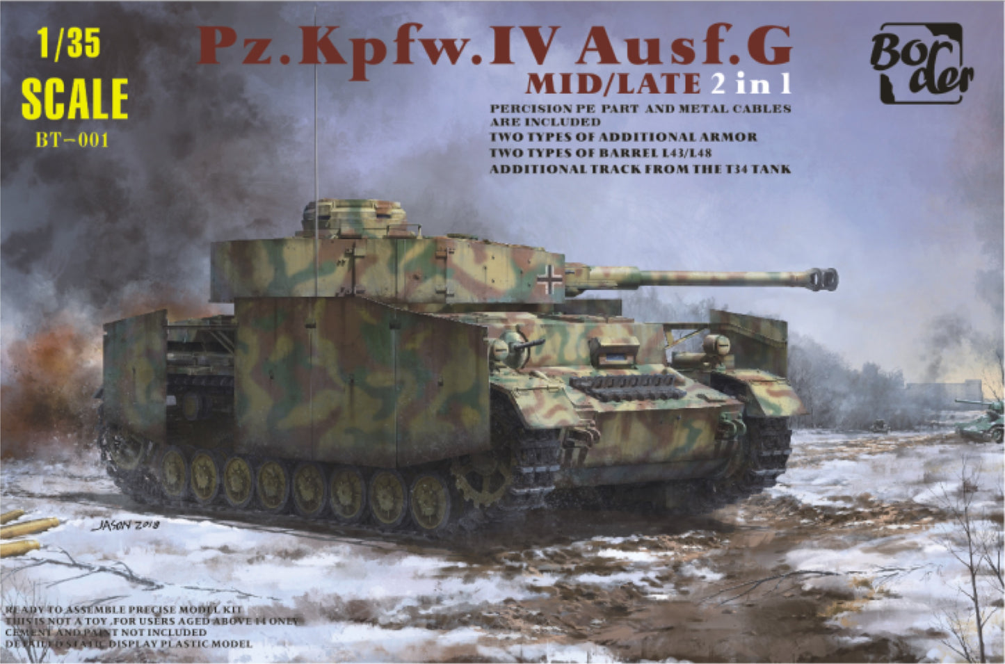 Border Model PANZER IV G LATE