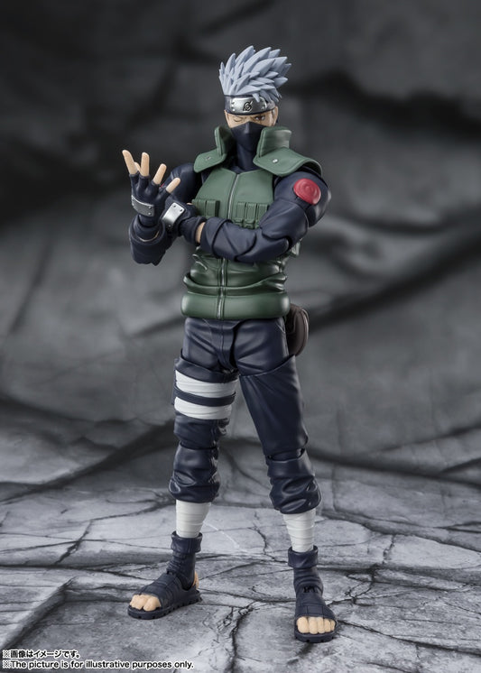 Bandai Spirits S.H.Figuarts Kakashi Hatake -The Famed Sharingan Hero- "Naruto -Shippuden-"