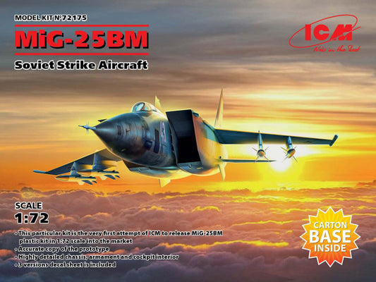 ICM 1/72 MiG-25 BM, Soviet Strike Aircraft