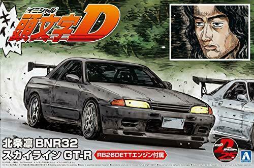 Aoshima 1/24 Initial D RIN HOJYO BNR32 Skyline GT-R