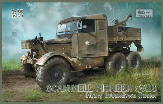 IBG Models 1/35 Scammell Pioneer SV/2S Heavy Breakdown Tractor