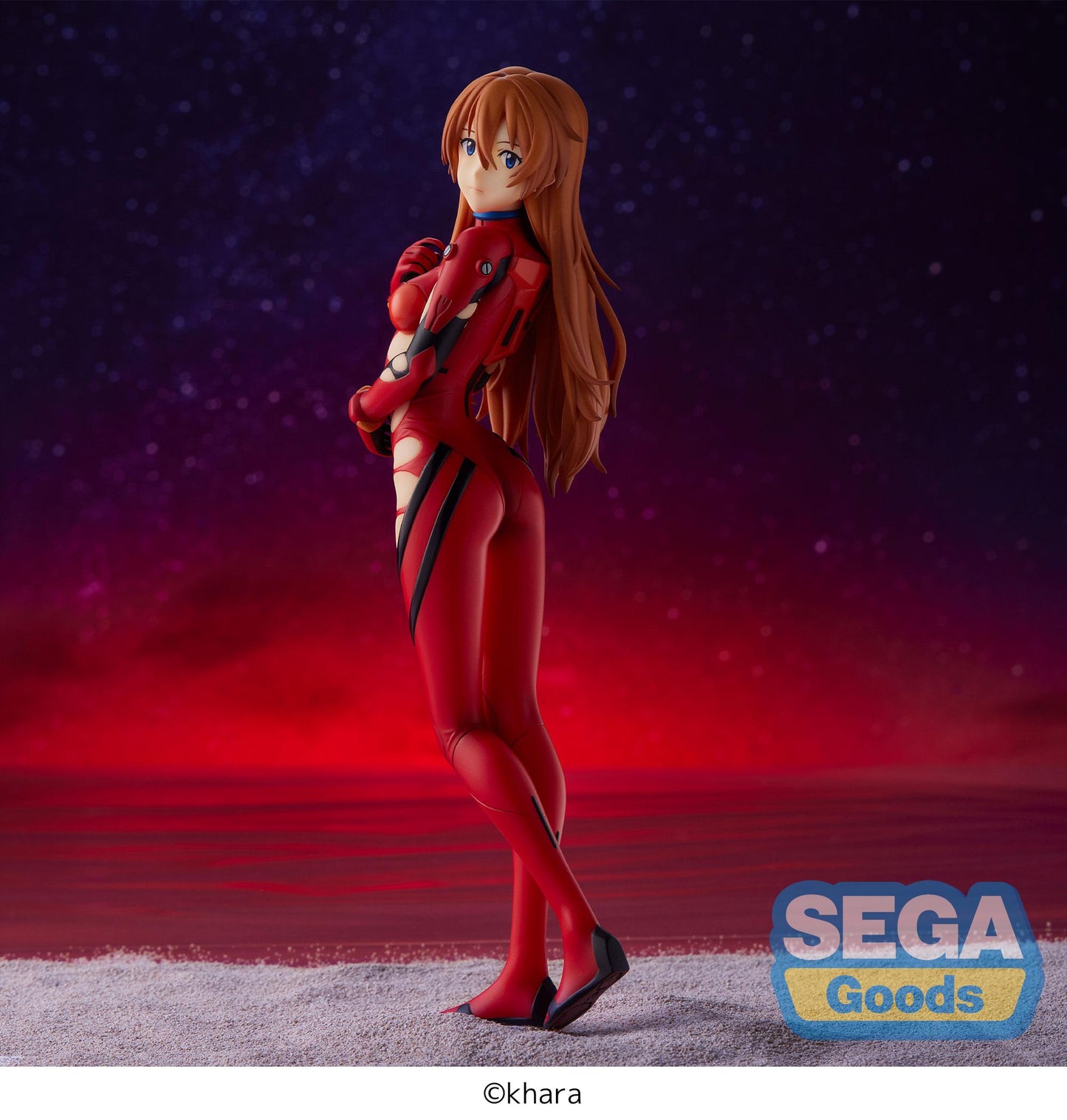 Evangelion: 3.0+1.0 Thrice Upon a Time Series Asuka Langley On The Beach SPM Figure