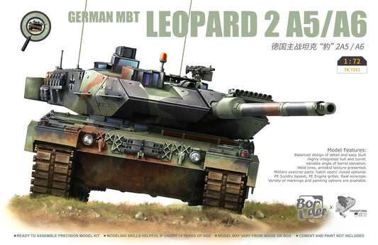 Border Model 1/72 LEOPARD 2 A5/A6 Tank