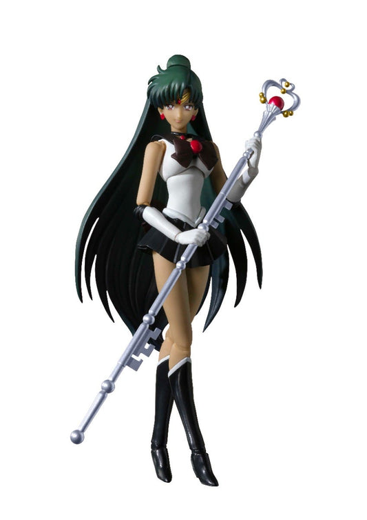 Bandai Spirits S.H.Figuarts Sailor Pluto -Animation Color Edition- 'Pretty Guardian Sailor Moon R', Figurines