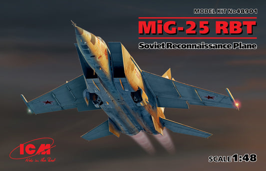 ICM 1/48 MiG-25 RBT, Soviet Reconnaissance Plane