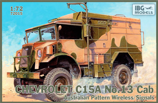 IBG Models 1/72 Chevrolet C.15A No.13 Cab Australian Pattern Wireless / Signals