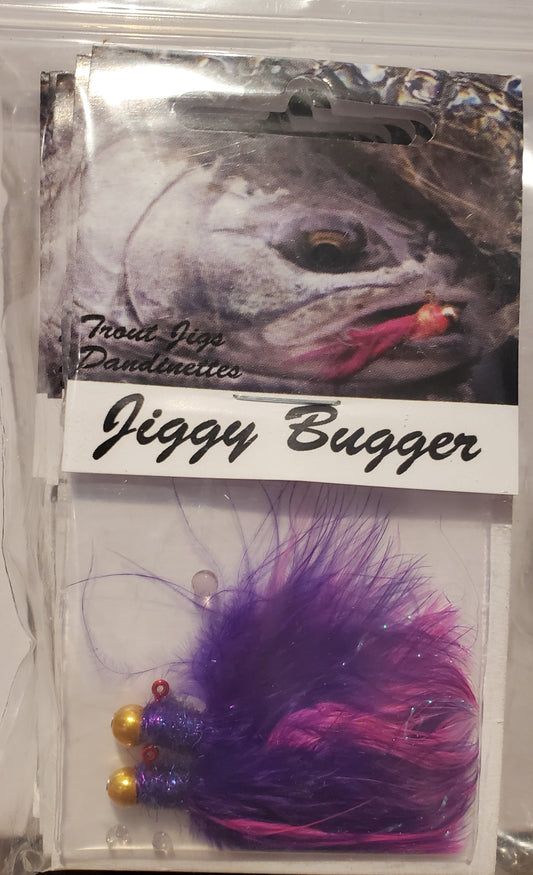 Jiggy Bugger, Pnk/Purple, 2/pk