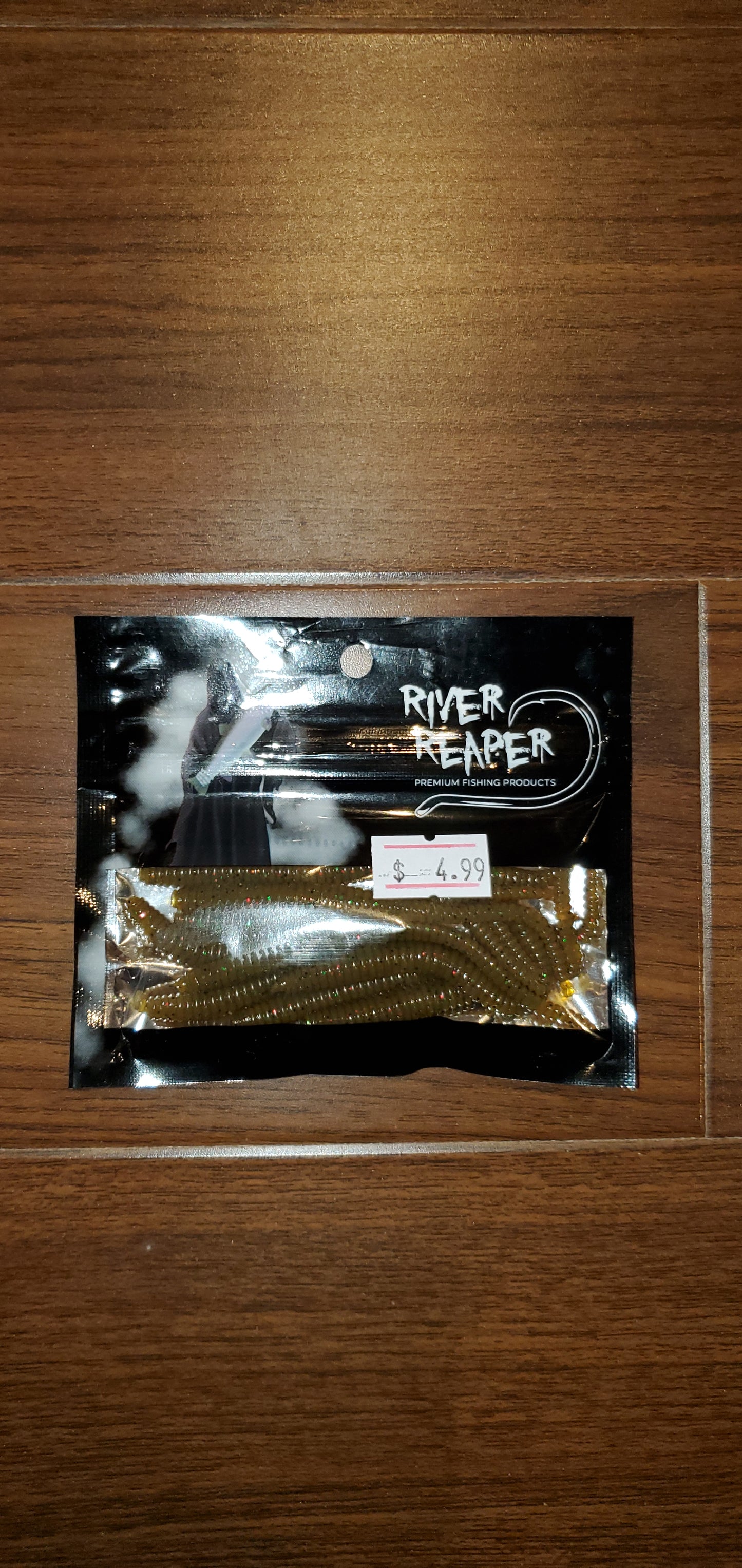 River Reaper Soft Worm Natural color