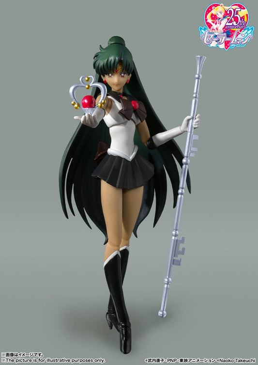 Bandai Spirits S.H.Figuarts Sailor Pluto -Animation Color Edition- 'Pretty Guardian Sailor Moon R', Figurines