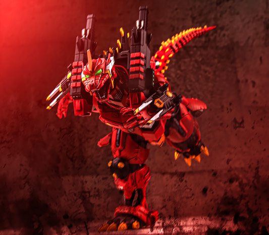 Aoshima Godzilla vs. Evangelion Type-3 Kiryu [Kai] EVA Unit-02 Color Ver.