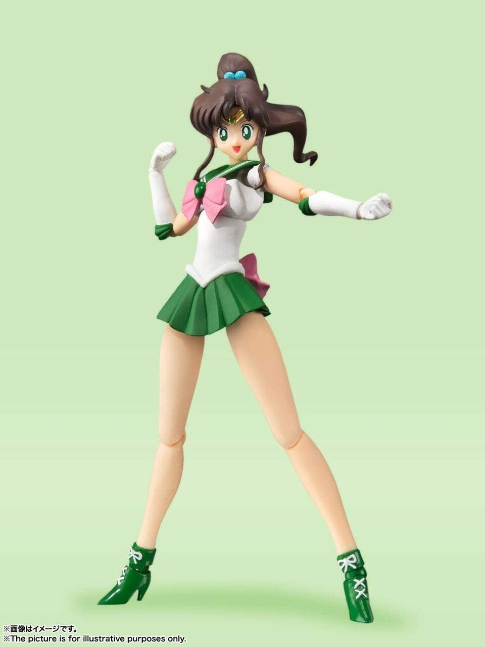 Bandai Tamashii Nations S.H. Figuarts Sailor Jupiter Animation Color Edition "Pretty Guardian Sailor Moon"