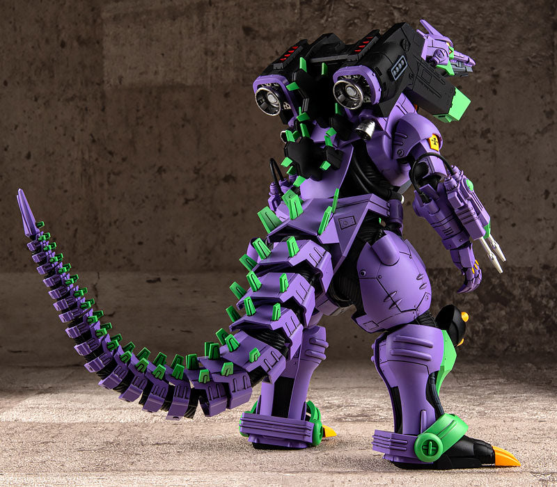 Aoshima Godzilla VS Evangelion Mechagodzilla (Type-3 Kiryu Eva Unit-01 Color Ver.)