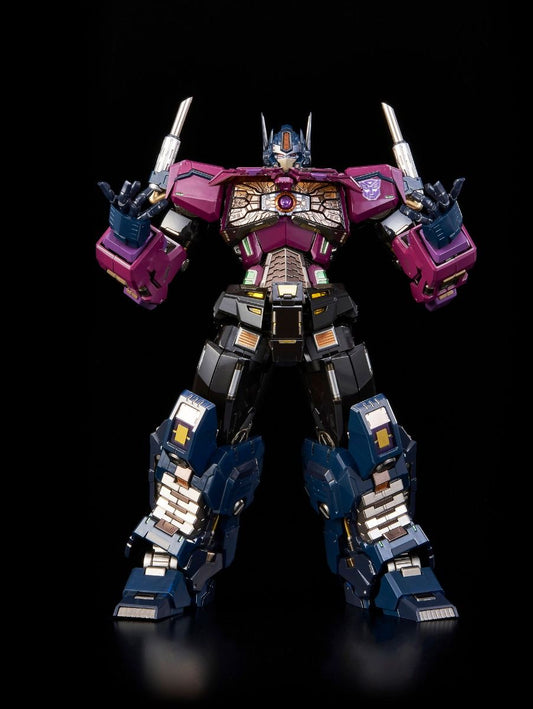 Flame Toys Kuro Kara Kuri Shattered Glass Optimus Prime "Transformers"