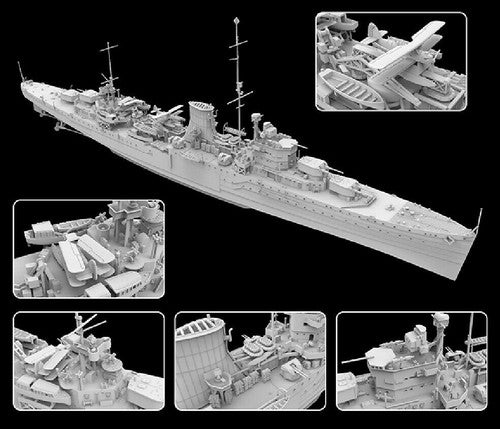 Flyhawk Model 1/700 HMS Ajax 1939