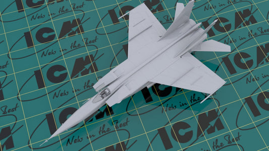 ICM 1/72 MiG-25 RBT, Soviet Reconnaissance Plane