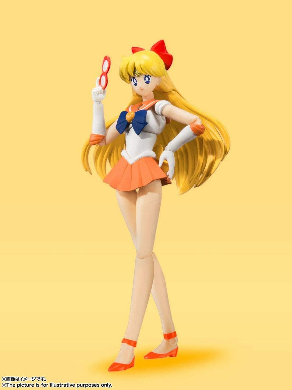 Bandai Tamashii Nations S.H. Figuarts Sailor Venus Animation Color Edition "Pretty Guardian Sailor Moon"