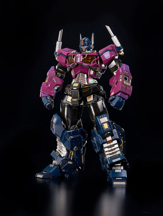 Flame Toys Kuro Kara Kuri Shattered Glass Optimus Prime "Transformers"