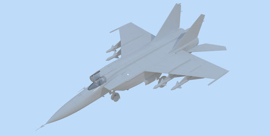 ICM 1/48 MiG-25 PD, Soviet Interceptor Fighter