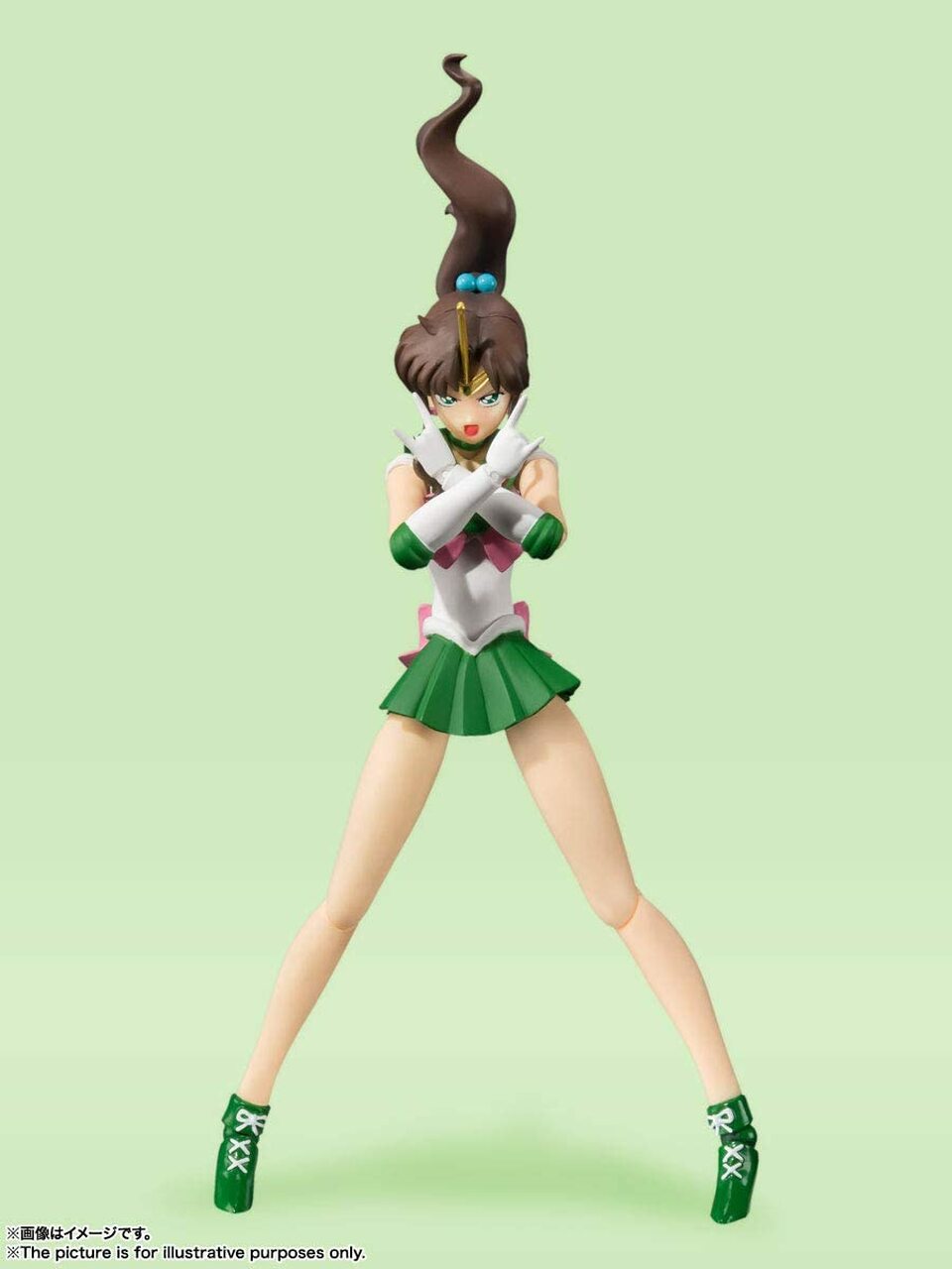 Bandai Tamashii Nations S.H. Figuarts Sailor Jupiter Animation Color Edition "Pretty Guardian Sailor Moon"