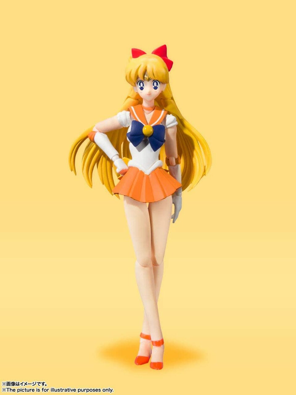 Bandai Tamashii Nations S.H. Figuarts Sailor Venus Animation Color Edition "Pretty Guardian Sailor Moon"