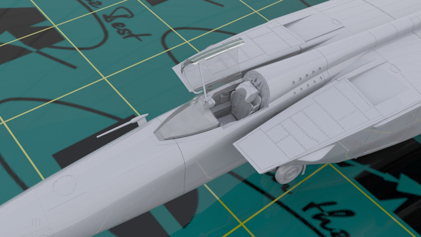 ICM 1/72 MiG-25 RBT, Soviet Reconnaissance Plane